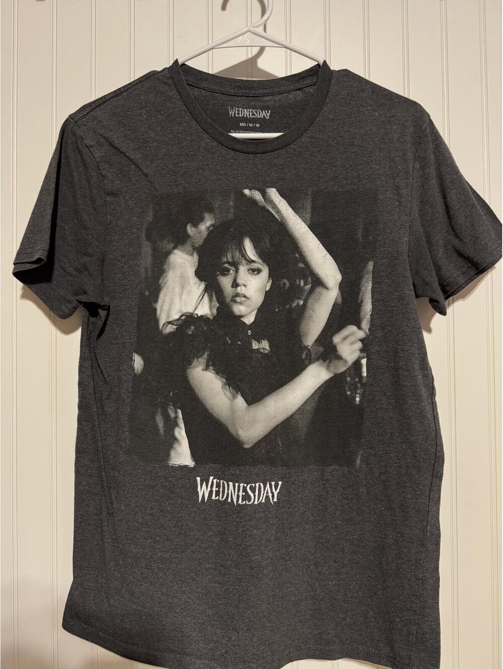 Wednesday Adams Graphic T-Shirt Medium